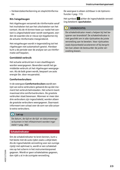 2022-2023 Audi A6 Owner's Manual | Dutch