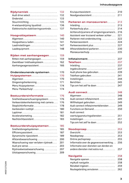 2022-2023 Audi A6 Owner's Manual | Dutch