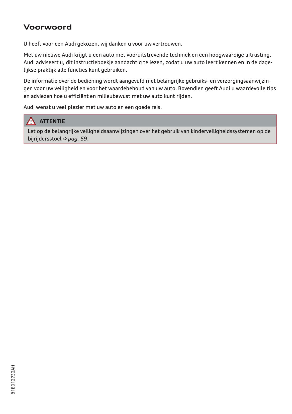 2023-2024 Audi Q2 Owner's Manual | Dutch