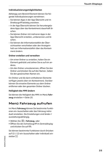 2026 Audi Q3 Bedienungsanleitung | Deutsch