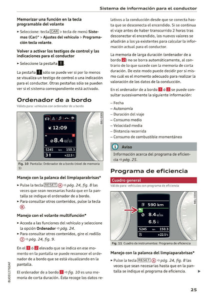 2017-2018 Audi Q3 Owner's Manual | Spanish