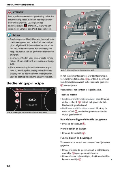 2020-2021 Audi Q3 Owner's Manual | Dutch