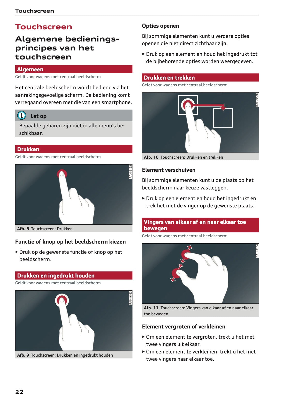 2020-2021 Audi Q3 Owner's Manual | Dutch
