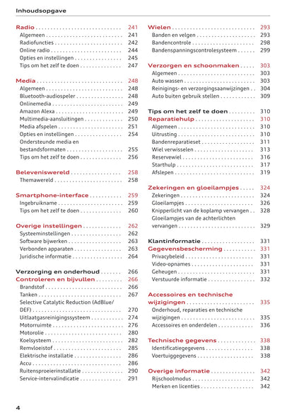 2023 Audi Q3 Bedienungsanleitung | Niederländisch