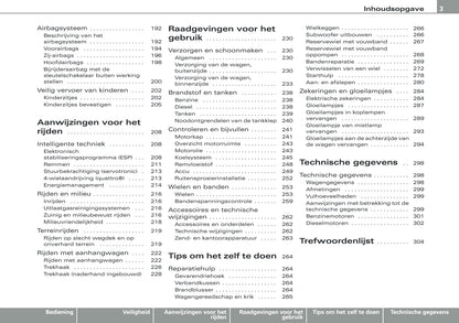 2009 Audi Q5 Owner's Manual | Dutch