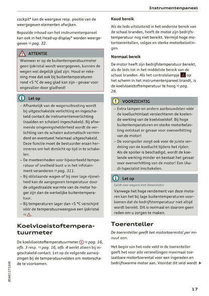 2018 Audi Q5 / SQ5 Owner's Manual | Dutch