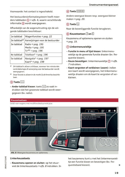 2018 Audi Q5 / SQ5 Owner's Manual | Dutch