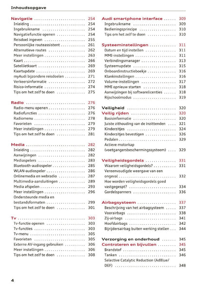 2018 Audi Q5 / SQ5 Owner's Manual | Dutch