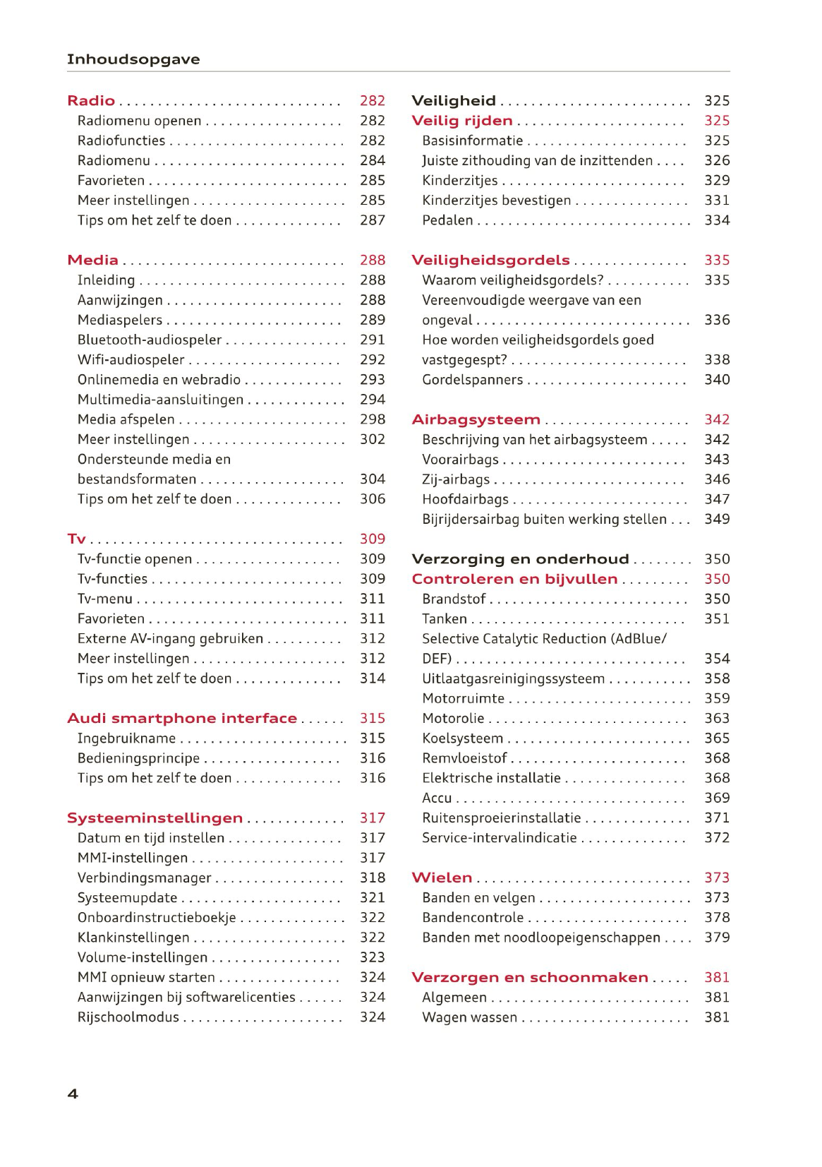 2019-2020 Audi Q5/S Q5 Bedienungsanleitung | Niederländisch