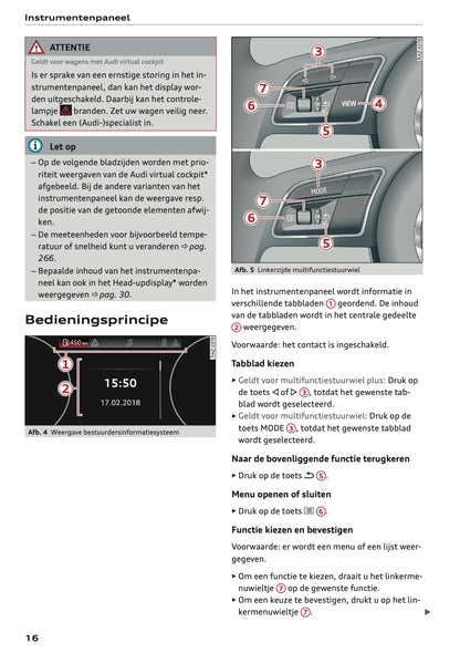 2020-2021 Audi Q5 Owner's Manual | Dutch