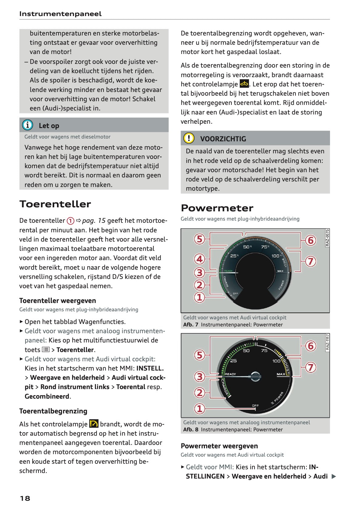 2020-2021 Audi Q5 Owner's Manual | Dutch