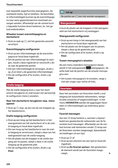 2020-2021 Audi Q5 Owner's Manual | Dutch