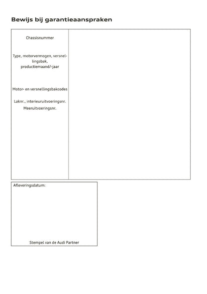 2021 Audi Q5 Owner's Manual | Dutch