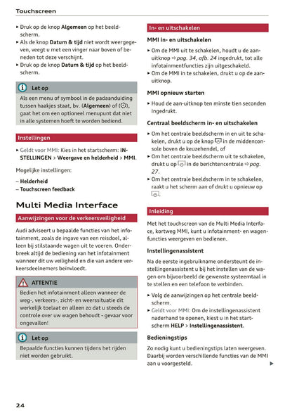2021 Audi Q5 Owner's Manual | Dutch