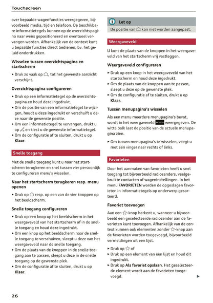 2021 Audi Q5 Owner's Manual | Dutch