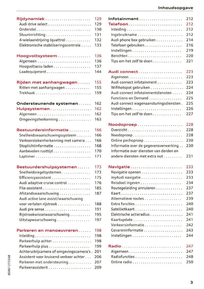 2021 Audi Q5 Owner's Manual | Dutch