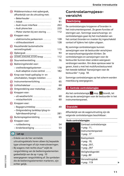 2022 Audi Q5 Owner's Manual | Dutch
