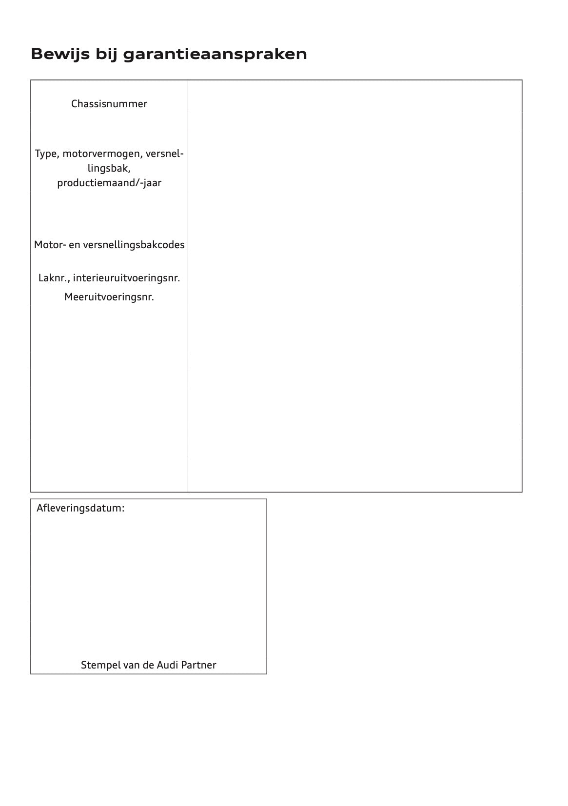 2022 Audi Q5 Owner's Manual | Dutch