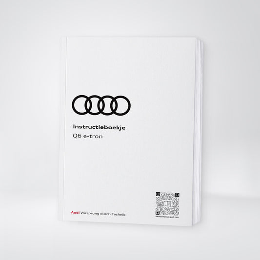 2025 Audi Q6 e-tron Owner's Manual | Dutch