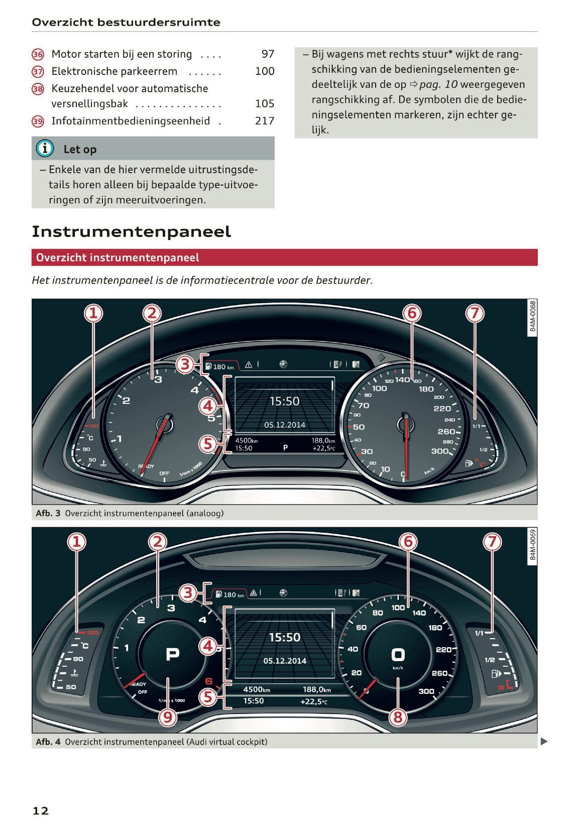 2017 Audi Q7 Owner's Manual | Dutch