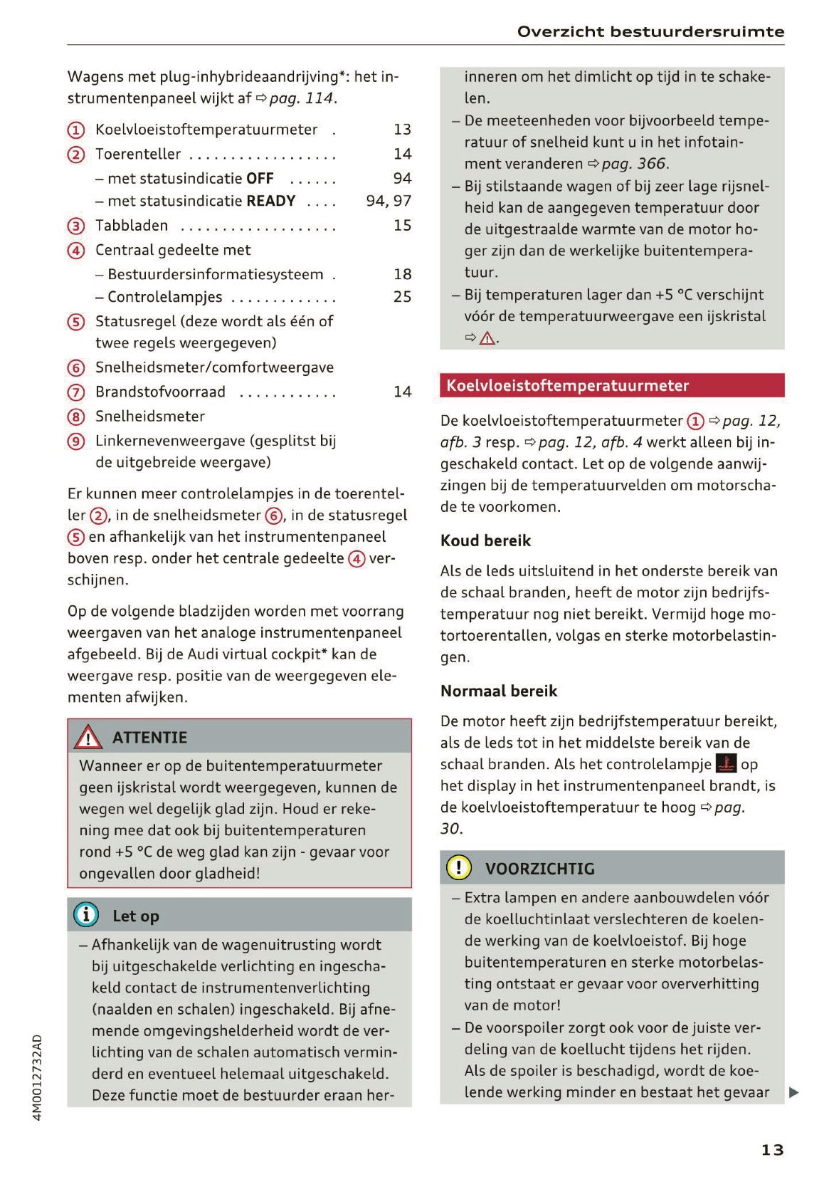 2017 Audi Q7 Owner's Manual | Dutch