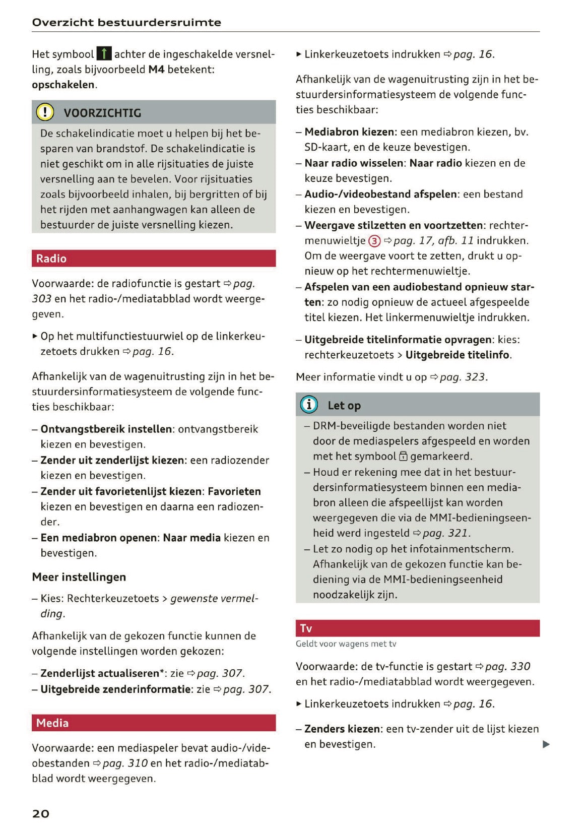2017 Audi Q7 Owner's Manual | Dutch