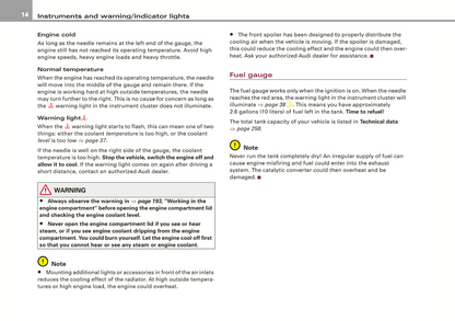 2009 Audi R8 Owner's Manual | English