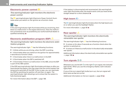 2009 Audi R8 Owner's Manual | English