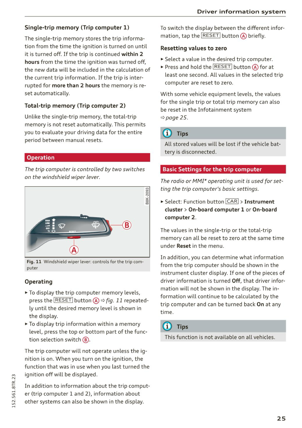 2015 Audi RS 5 Coupe Owner's Manual | English