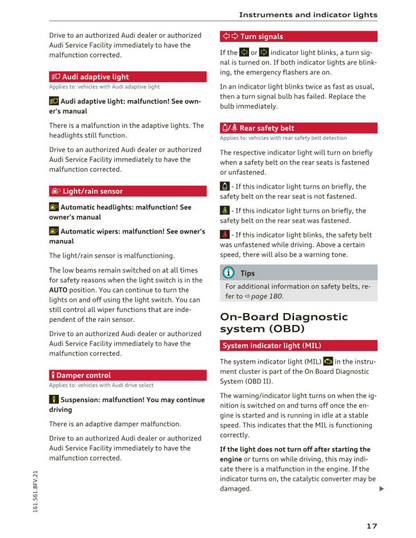 2016 Audi TT/TT Coupe Owner's Manual | English