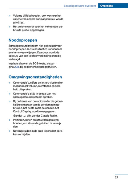 2016 BMW 1 Series Owner's Manual | Dutch