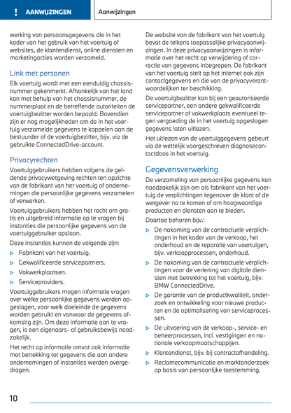 2023 BMW 1 Series Owner's Manual | Dutch