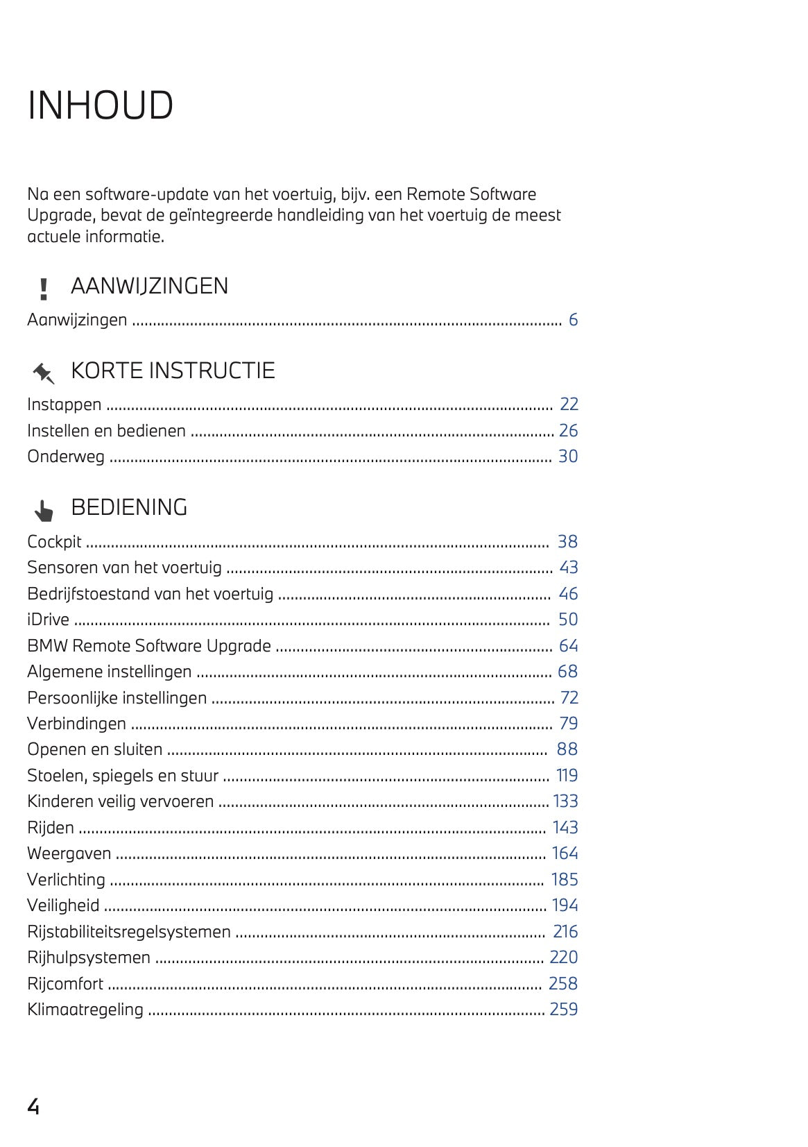 2024 BMW 1 Series Owner's Manual | Dutch