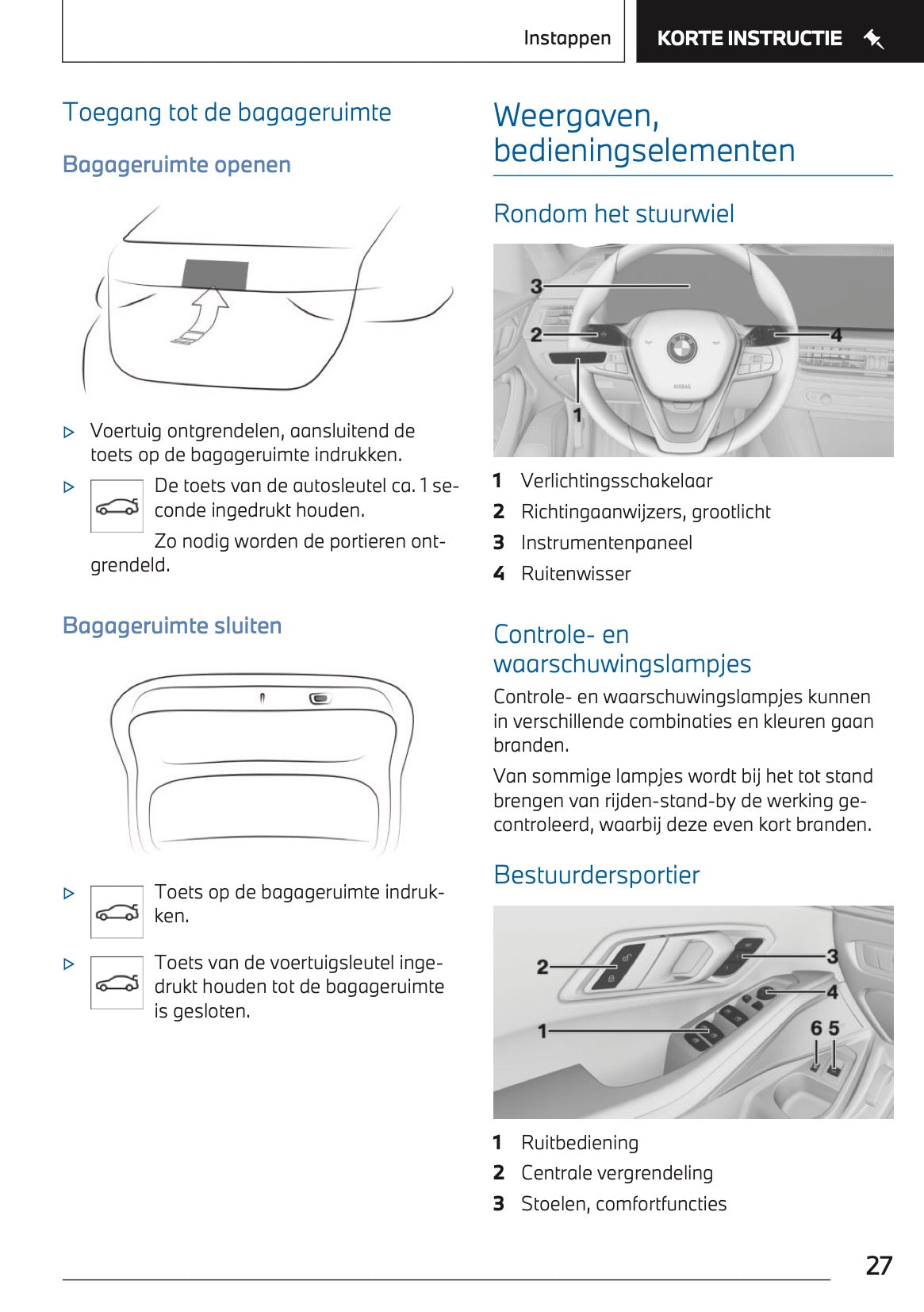 2023 BMW 3 Series Touring Plug-in-Hybrid Owner's Manual | Dutch