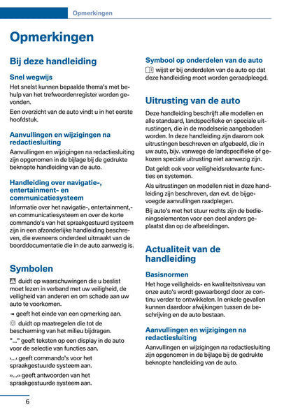 2014-2015 BMW 4 Series Coupé Owner's Manual | Dutch