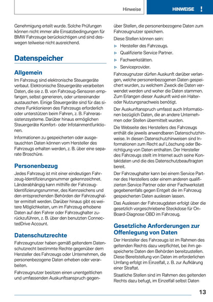 2019 BMW 5 Series Touring Bedienungsanleitung | Deutsch