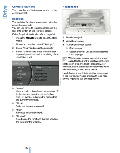 2008 BMW 7 Series Owner's Manual | English