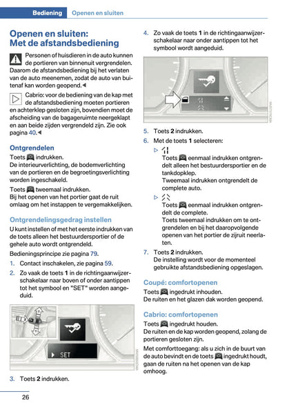 2014 BMW 1 Series Coupe/Convertible Owner's Manual | Dutch