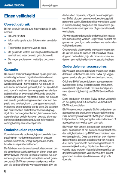 2020-2021 BMW X1 Plug-in-Hybrid Owner's Manual | Dutch