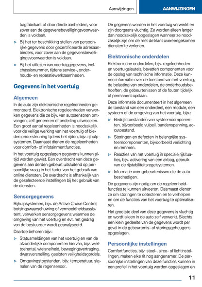 2021-2022 BMW X1 Owner's Manual | Dutch