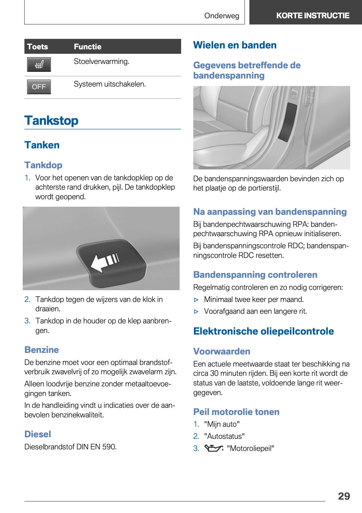 2021-2022 BMW X1 Owner's Manual | Dutch