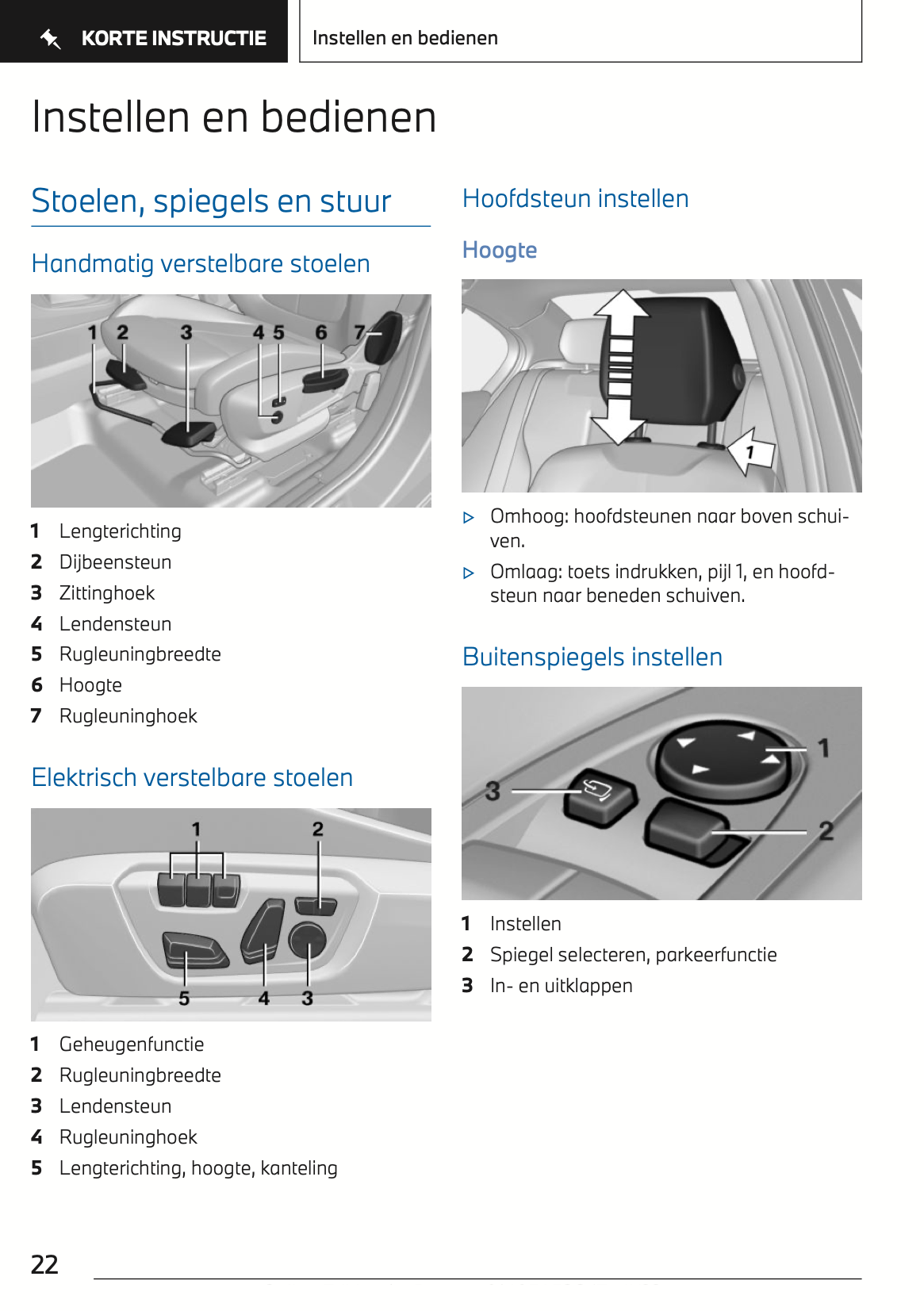 2022 BMW X1 Plug-in-Hybrid Bedienungsanleitung | Niederländisch