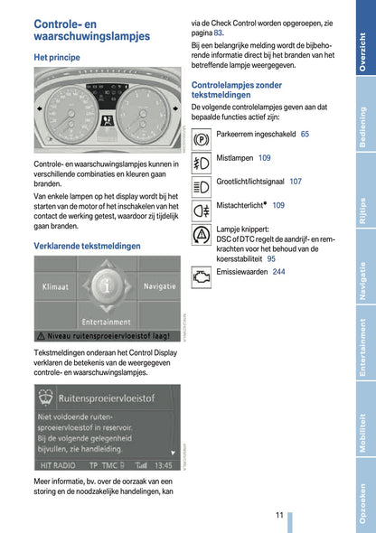 2009-2010 BMW X5 Owner's Manual | Dutch