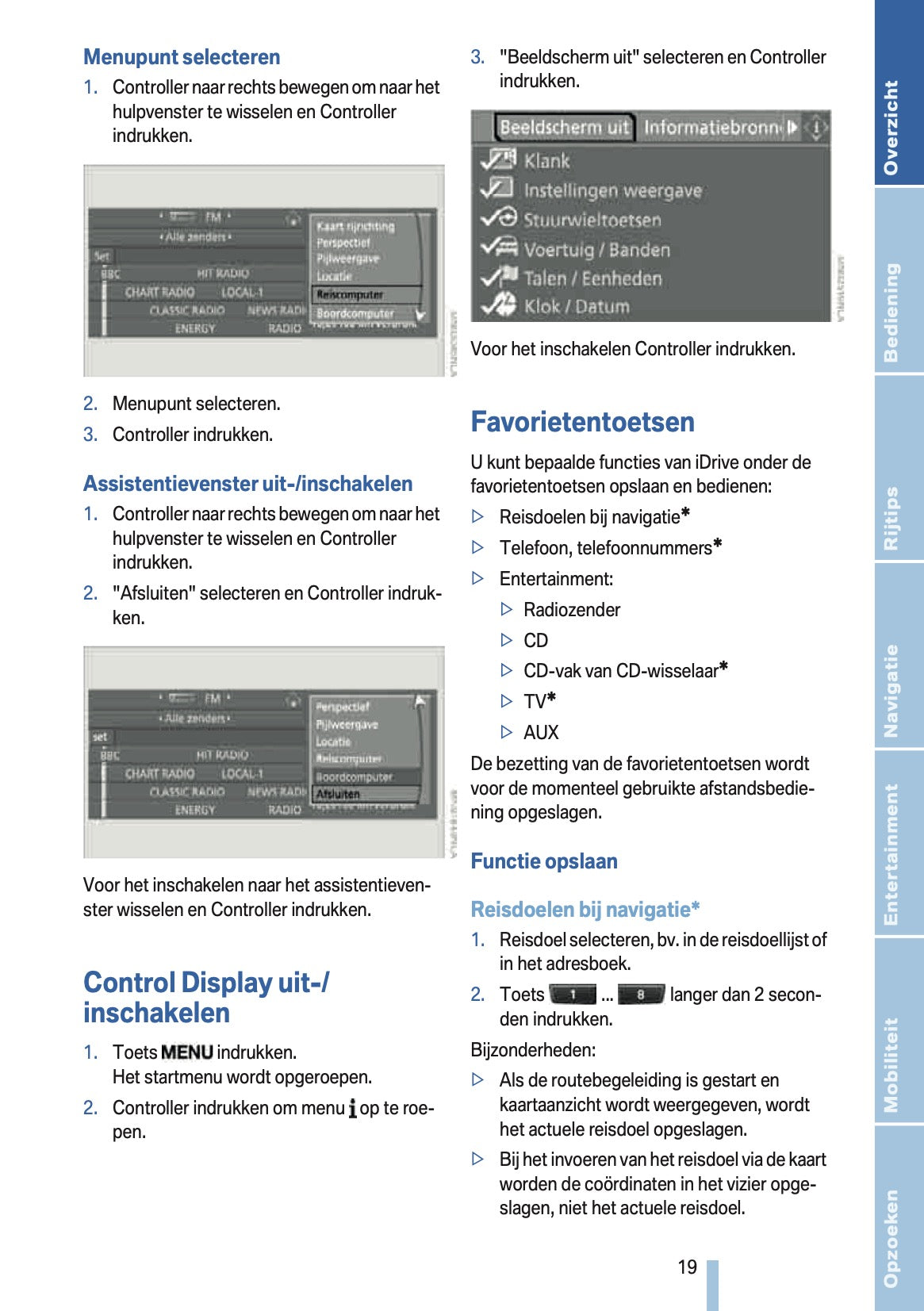 2009-2010 BMW X5 Owner's Manual | Dutch