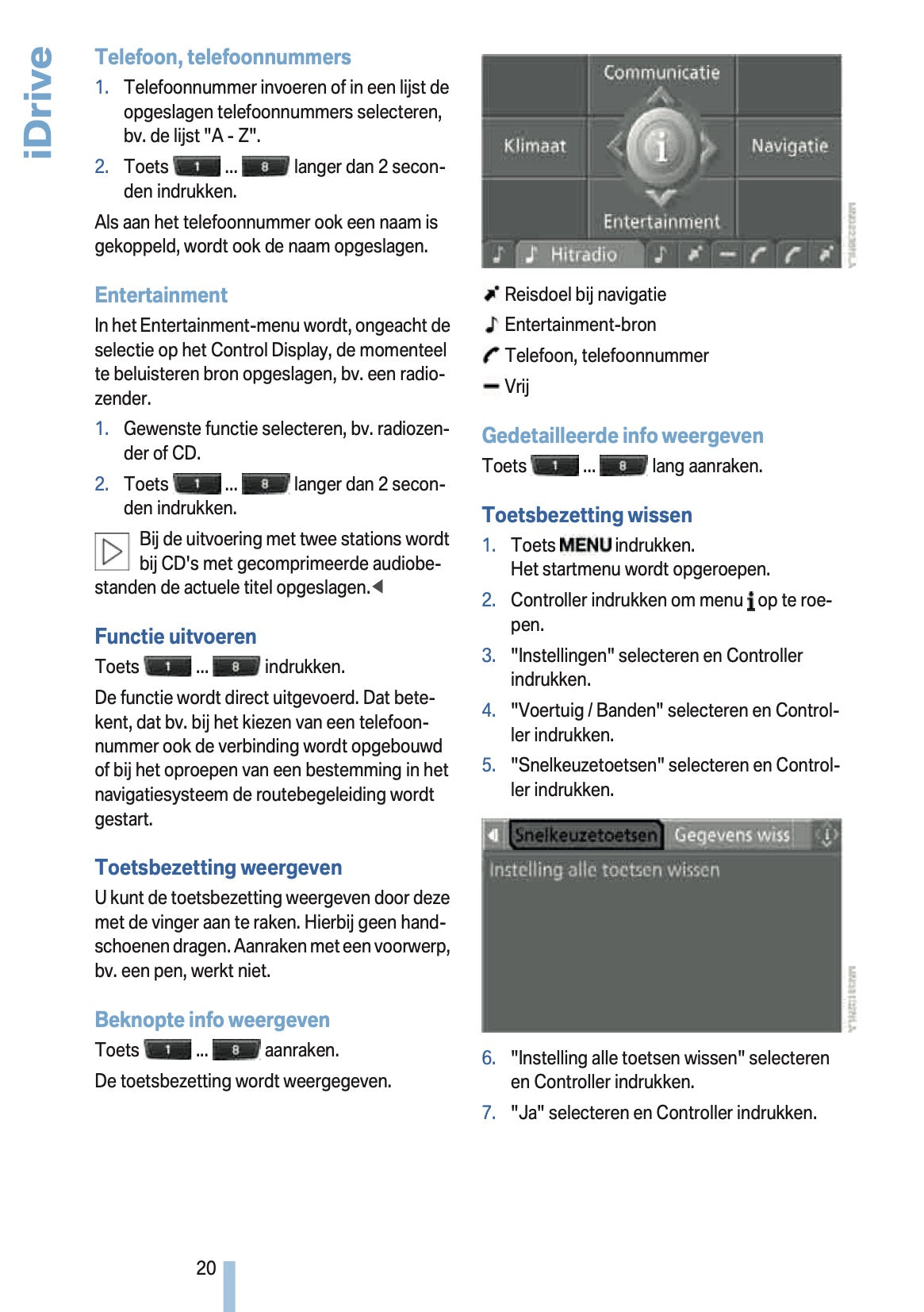 2009-2010 BMW X5 Owner's Manual | Dutch