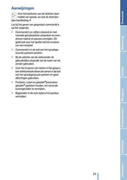 2009-2010 BMW X5 Owner's Manual | Dutch