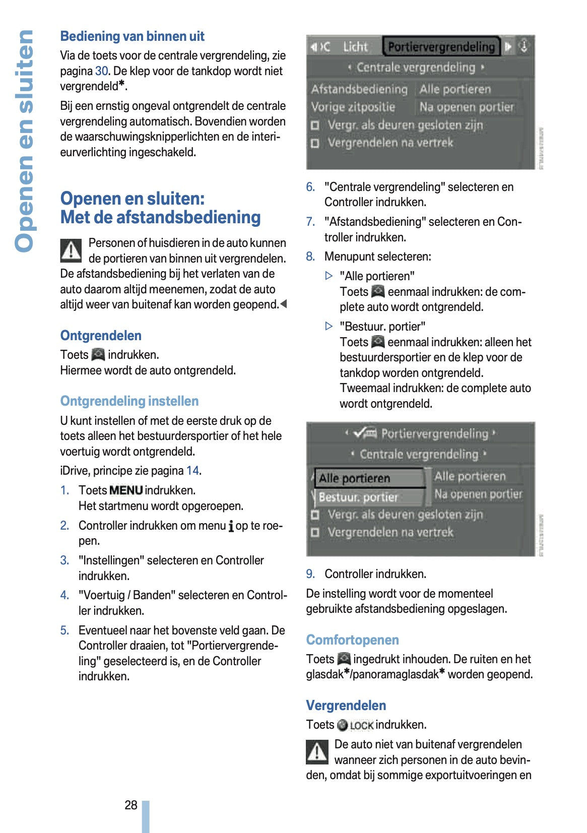 2009-2010 BMW X5 Owner's Manual | Dutch