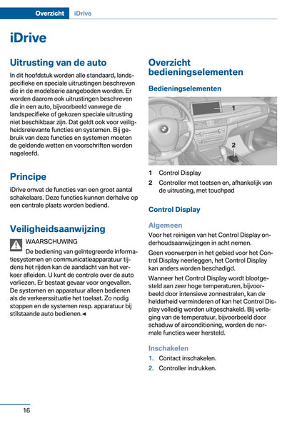2017 BMW X5 Owner's Manual | Dutch