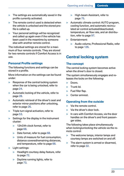 2016 BMW Z4 Owner's Manual | English US