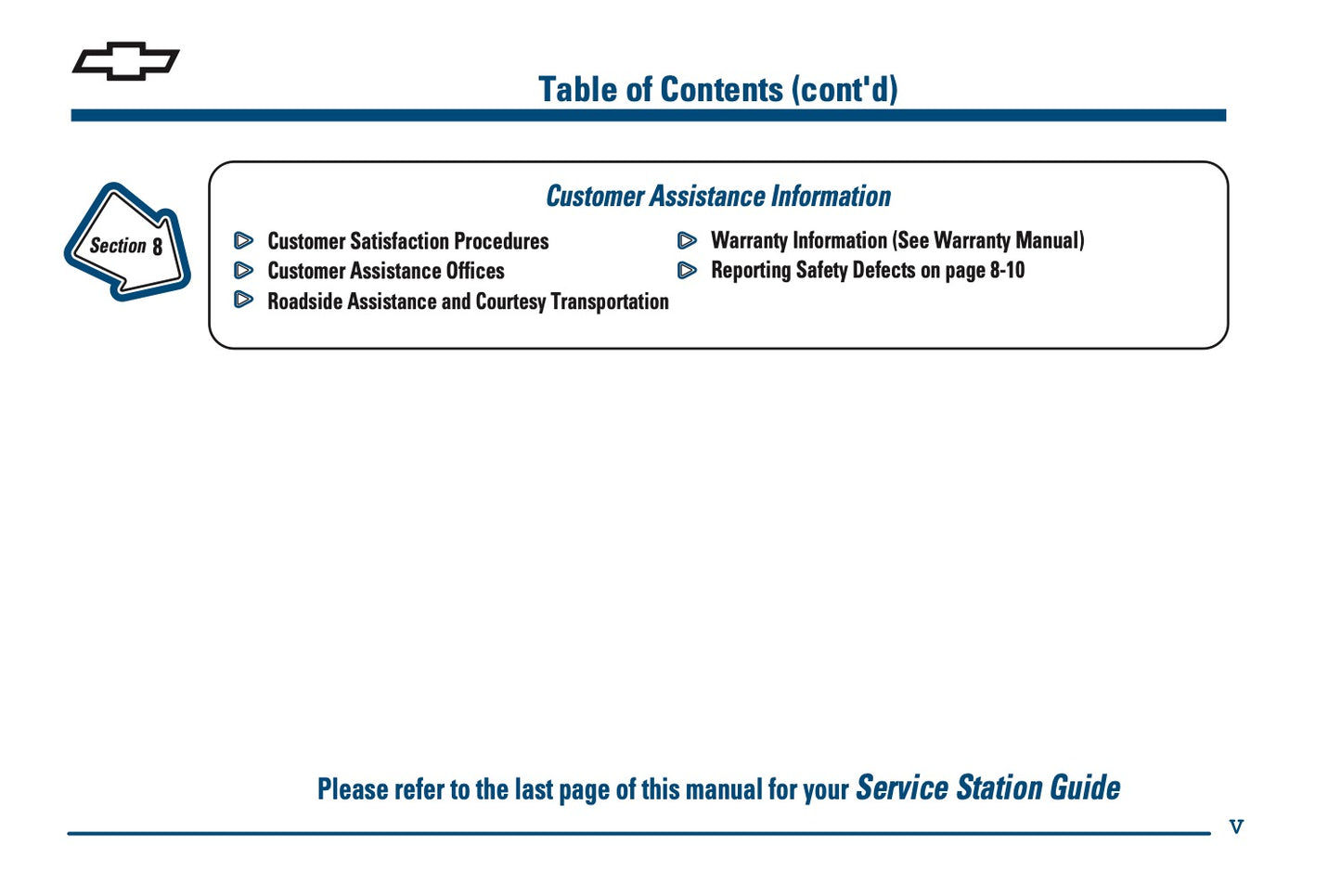 2000 Chevrolet Camaro Owner's Manual | English US